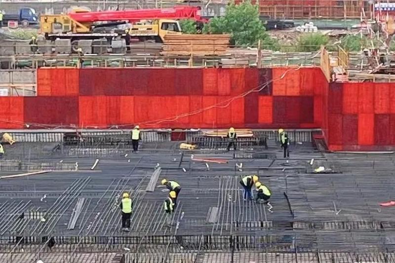 港晨公司EOD建設(shè)項(xiàng)目國慶施工如火如荼