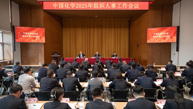 中國化學(xué)召開2025年組織人事工作會議