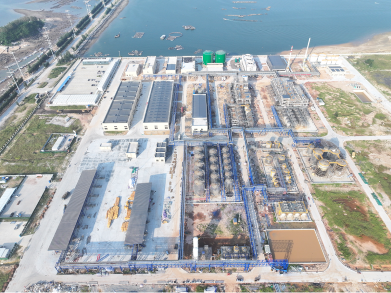 匠心筑造 奉獻(xiàn)精品⑤ | 奮戰(zhàn)開門紅！四化建承建的桐昆欽州化工新材料項(xiàng)目投產(chǎn)